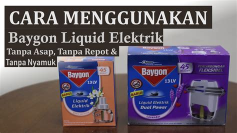 Cara Memasang Baygon Liquid Elektrik